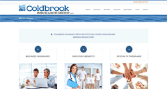 Desktop Screenshot of coldbrookins.com